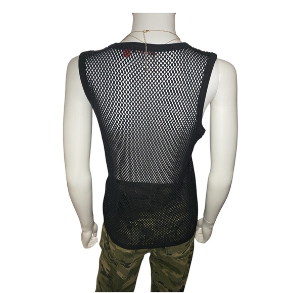 Esprit- Edc Fishnet Tank Top - Picture 4 of 6